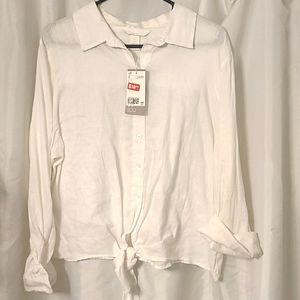 Linen Button Up